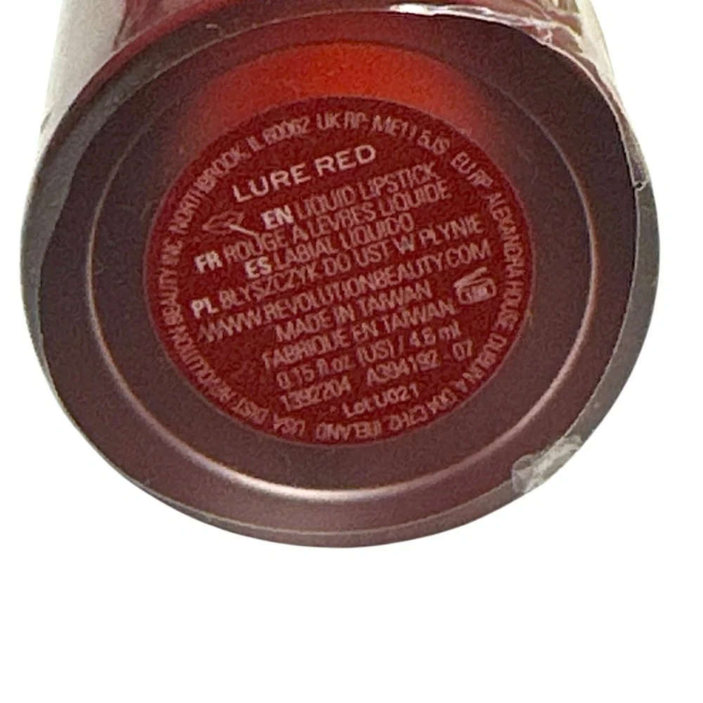 Revolution Liquid Lip, Matte Bomb - Lure Red‎